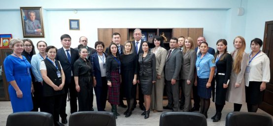 04 ноября 2022 г. состоялась встреча с Министром Юстиции Республики Казахстан К.Мусиным